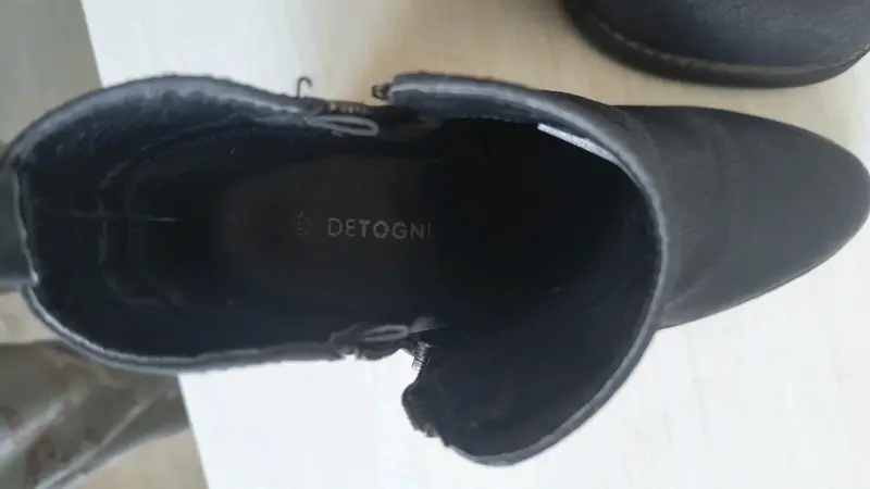 Botines negros con tacón - 3