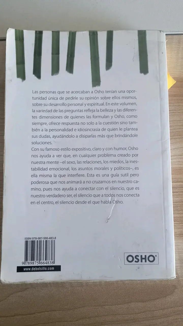 Libro 'No te cruces en tu camino' de Osho - 2
