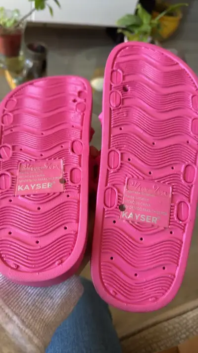 Sandalias Kayser rosas con tachas - miniatura 3