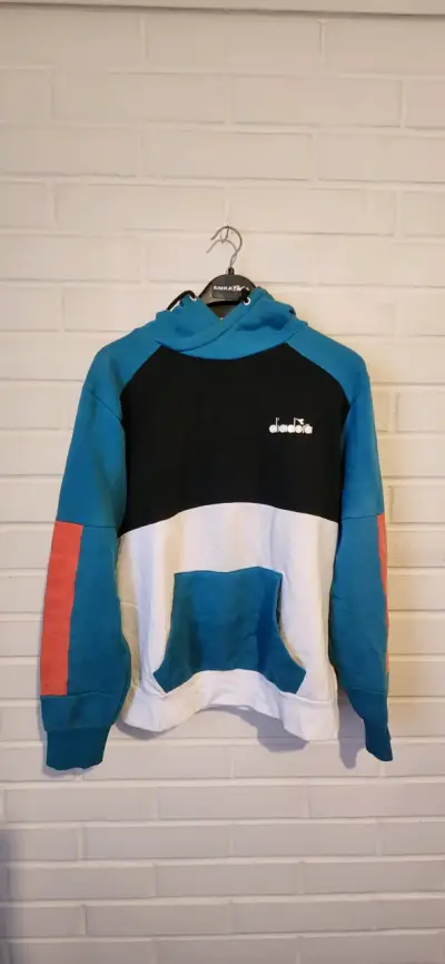 Polerón Diadora multicolor con capucha - miniatura 1