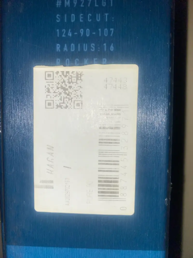 Esquí de 163 cm con tecnología Rocker - 4