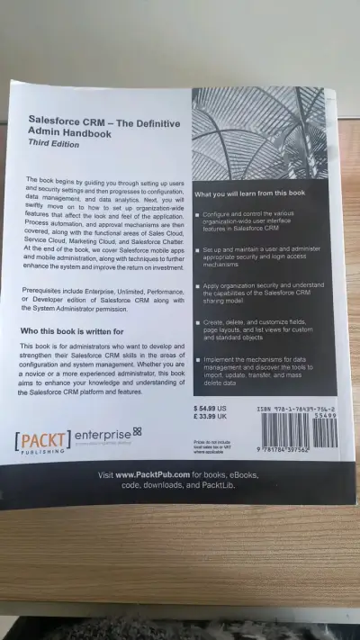 Libro Salesforce CRM Admin Handbook - miniatura 2