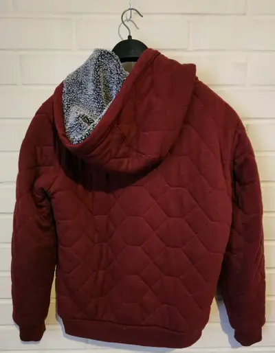 Chaqueta AMERICANINO acolchada burdeos con capucha - miniatura 2