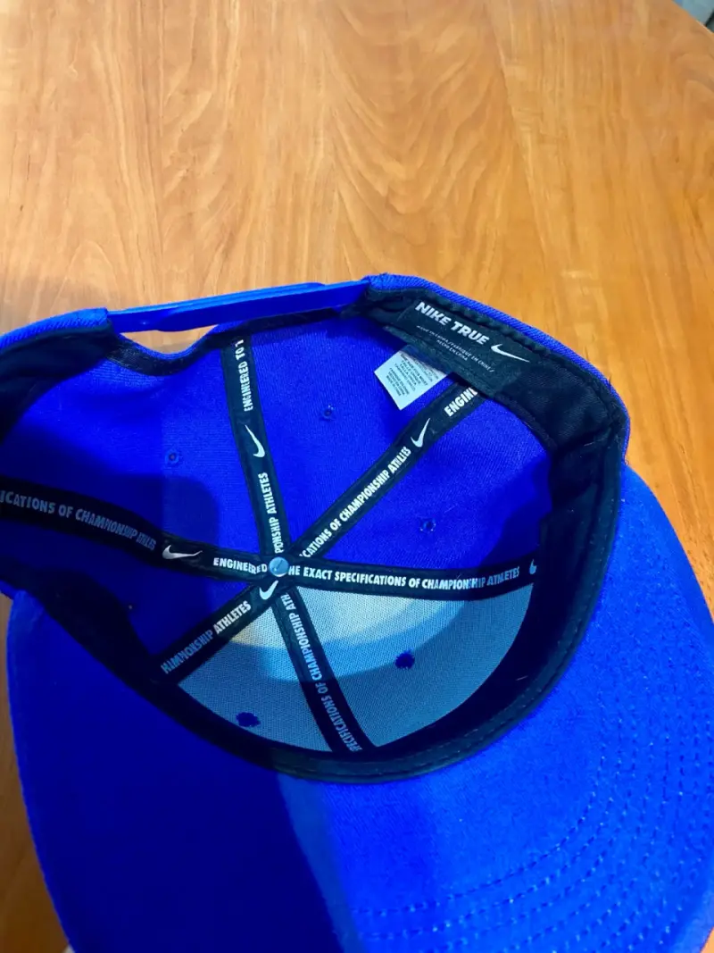 Gorro azul Nike estilo snapback - 3