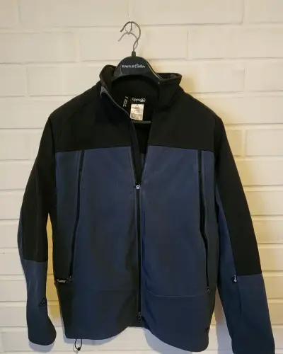 Chaqueta polar Lippi negra y azul - miniatura 1