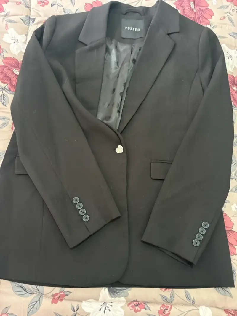 Blazer negro Foster elegante para mujer - 5
