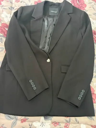 Blazer negro Foster elegante para mujer - miniatura 5