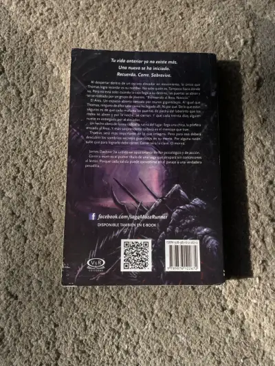 Libro Maze Runner: Correr o Morir de James Dashner - miniatura 2