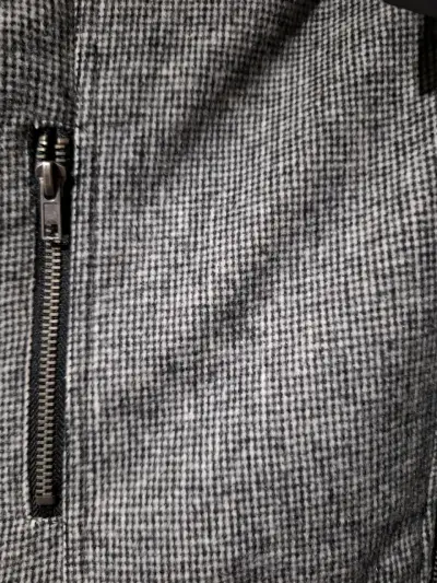 Chaqueta Lorenzo di Ponti gris y negra nueva - miniatura 3