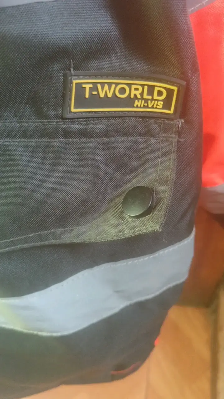 Chaqueta de seguridad reflectante naranja - 4