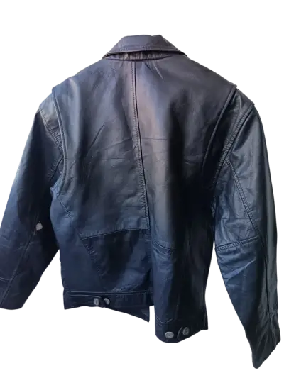 Chaqueta Saco de Cuero Vintage Avanti - miniatura 2