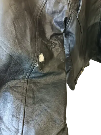 Chaqueta Saco de Cuero Vintage Avanti - miniatura 3