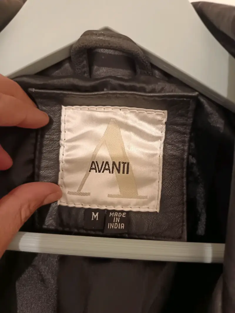 Chaqueta Saco de Cuero Vintage Avanti - 4