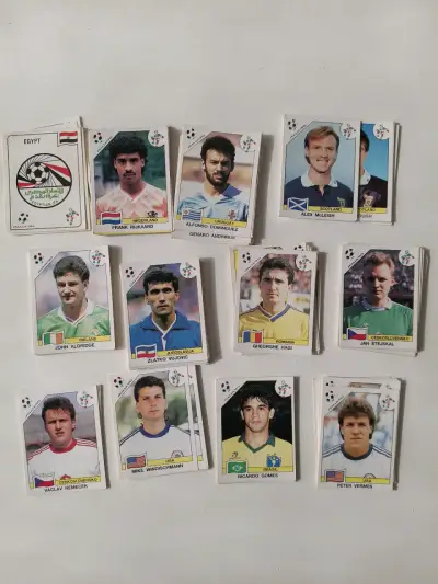Colección de láminas de fútbol Italia 90 - miniatura 1