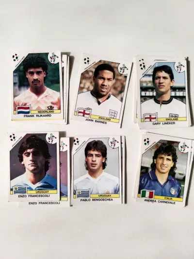 Colección de láminas de fútbol Italia 90 - miniatura 3