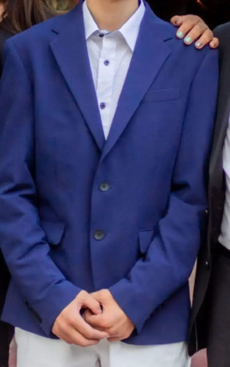 BlazerZara  azul juvenil
