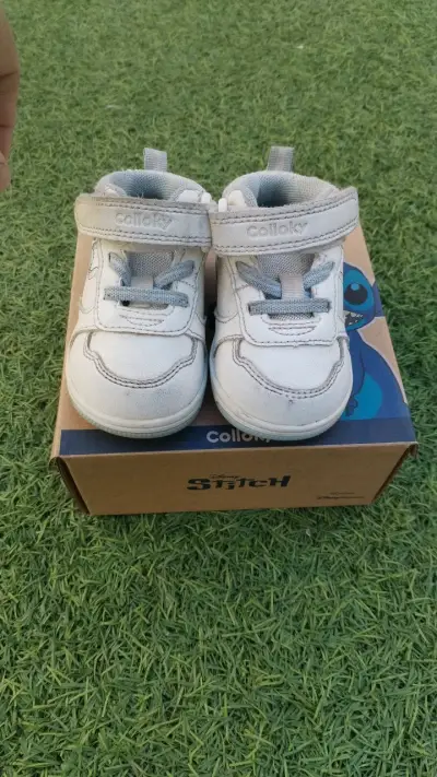 Zapatillas infantiles Stitch Colloky blancas - miniatura 2