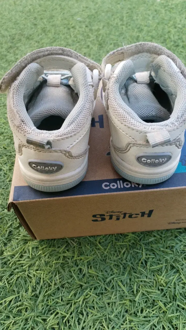 Zapatillas infantiles Stitch Colloky blancas - 3