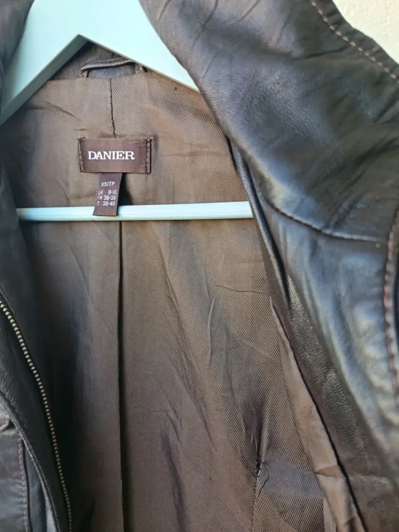 Chaqueta de Cuero Genuino Danier Leather - 5