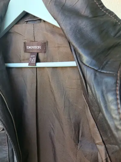 Chaqueta de Cuero Genuino Danier Leather - miniatura 5
