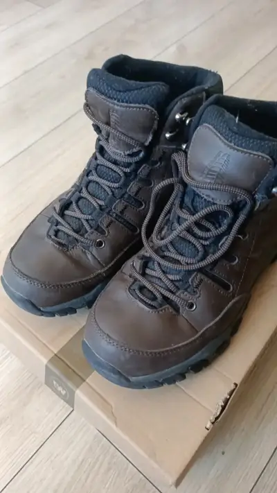 Botas de trekking marrones para hombre-negociables - miniatura 1