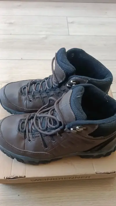 Botas de trekking marrones para hombre-negociables - miniatura 2