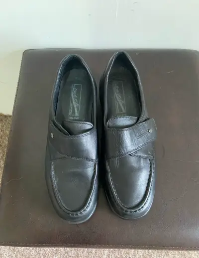 Zapatos de cuero negro Medicus para mujer - miniatura 1