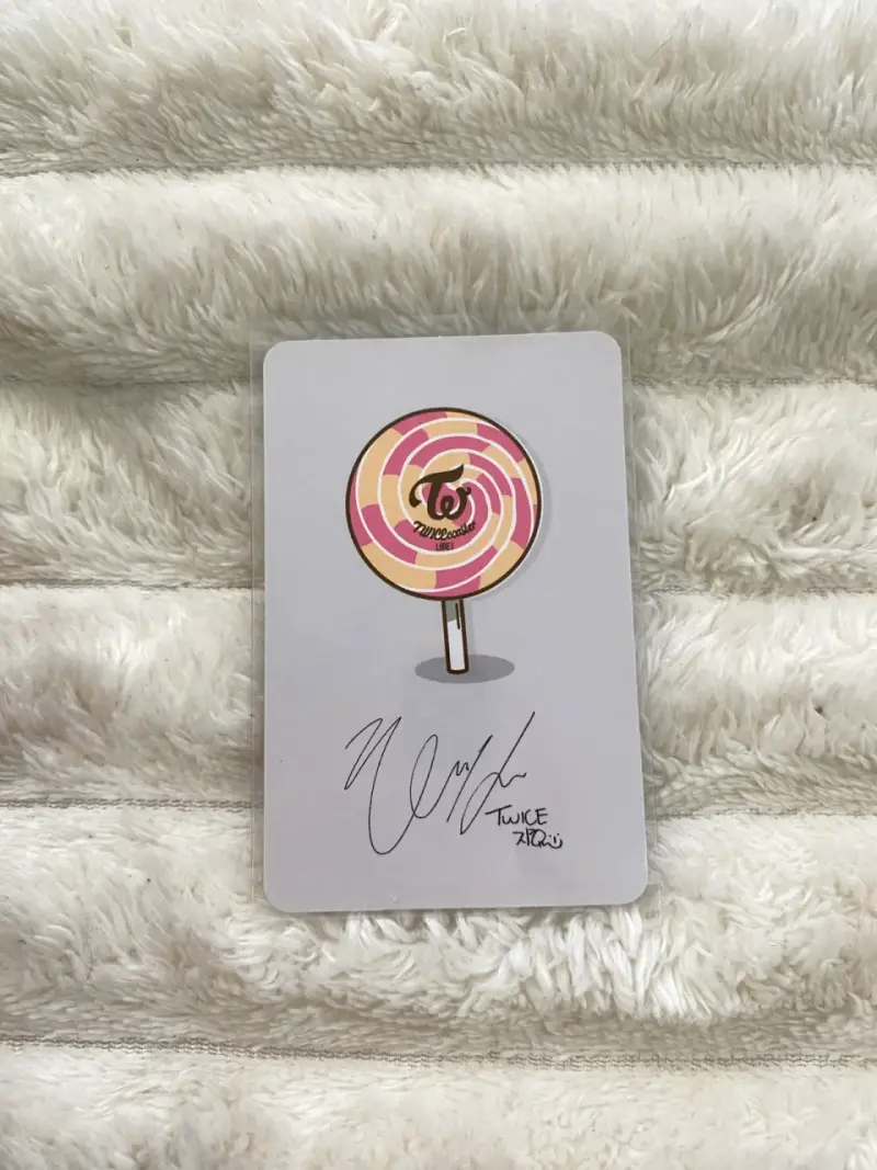 Photocard jihyo twice coaster lane 1 -Twice 🎀 - 2