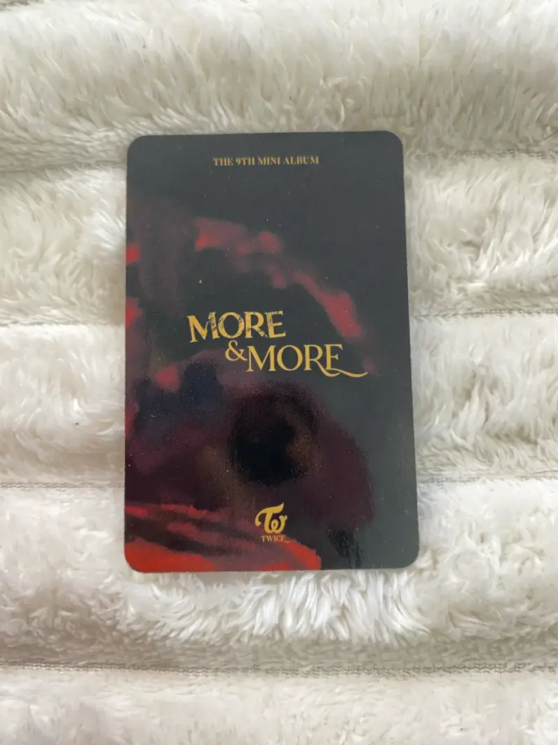 photocard sana more&more - Twice 🎀 - 2