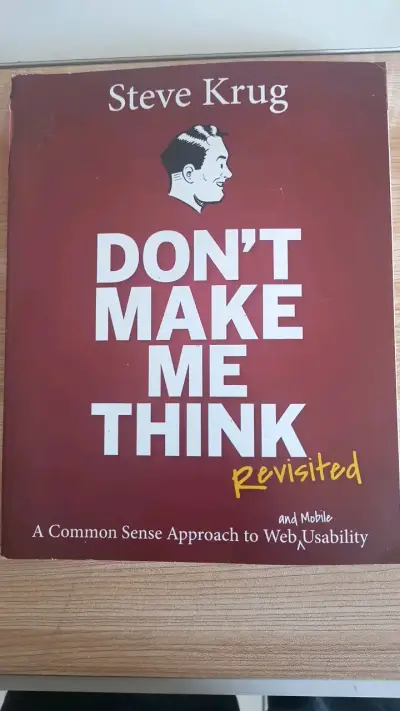 Libro 'Don't Make Me Think' de Steve Krug - miniatura 1