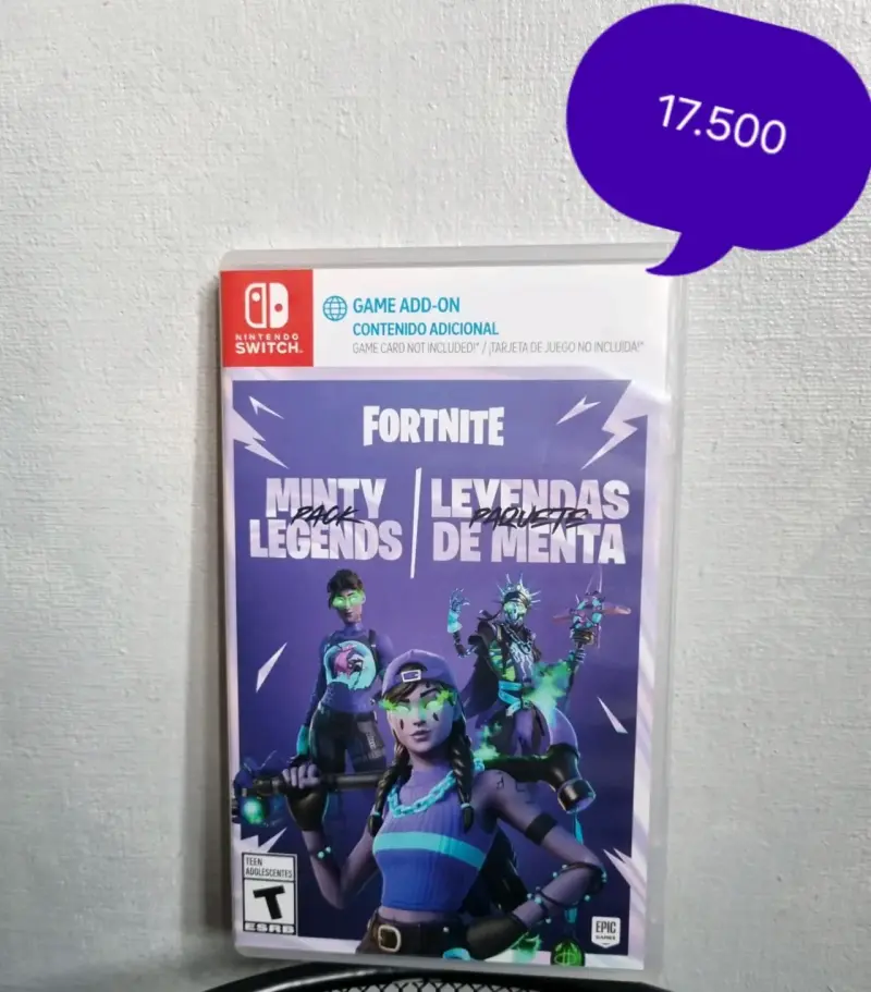 Fortnite Minty Legends Pack para Nintendo Switch