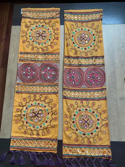 Adornos de pared bordados a mano - miniatura 2