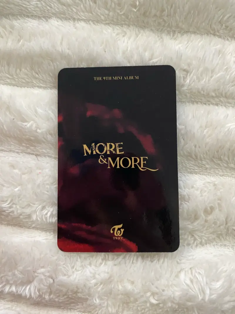 photocard more&more - Twice 🎀 - 2