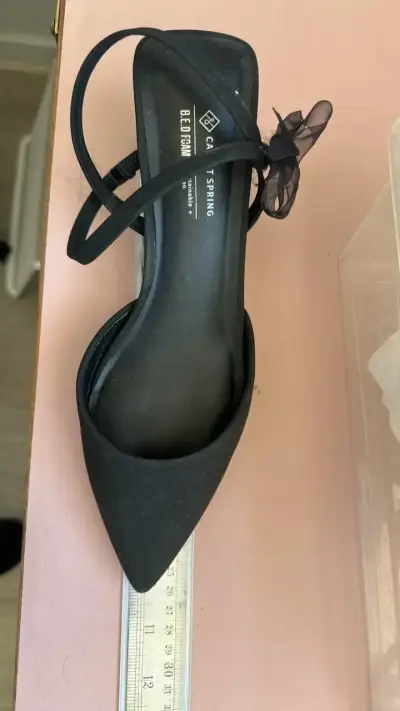 Zapatos de tacón negro con lazo Call It Spring - miniatura 2