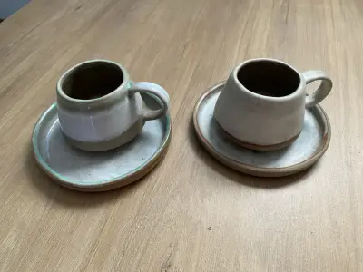 Set de tazas de cerámica artesanal - miniatura 1