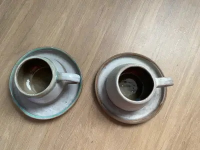 Set de tazas de cerámica artesanal - miniatura 2