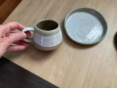 Set de tazas de cerámica artesanal - miniatura 3