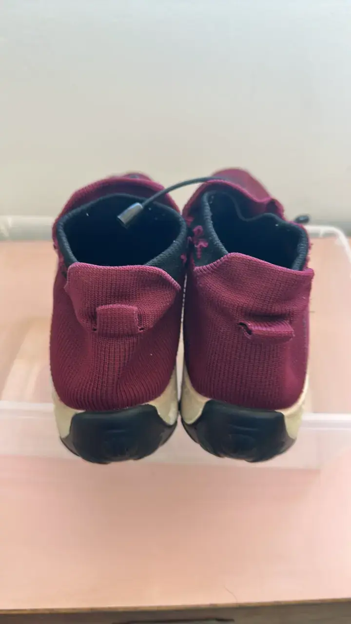 Zapatillas deportivas burdeos unisex - 2