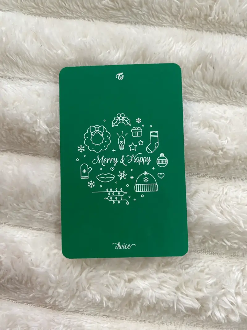 Photocard jeongyeon merry&happy - Twice 🎀 - 2