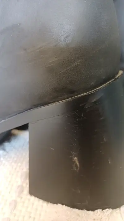 Botines de cuero negro para mujer - miniatura 4