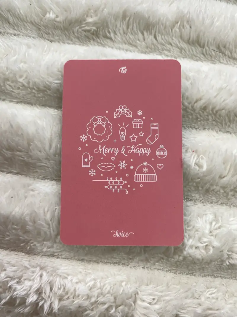 Photocard nayeon merry&happy - Twice 🎀 - 2