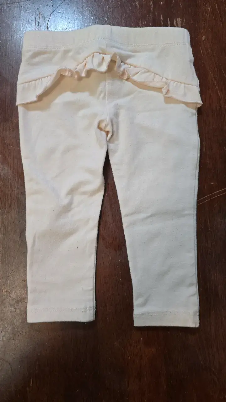 Leggings de bebé color crema - 2