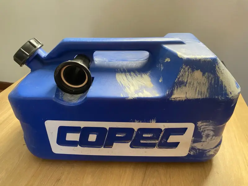 Bidón de combustible Copec azul - 4