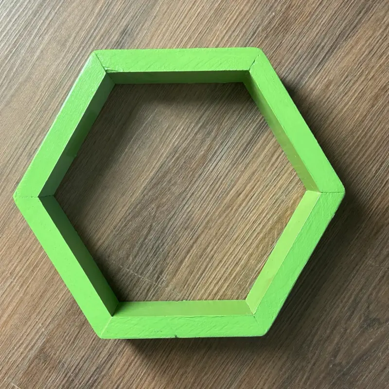 Estantes hexagonales de colores - 3
