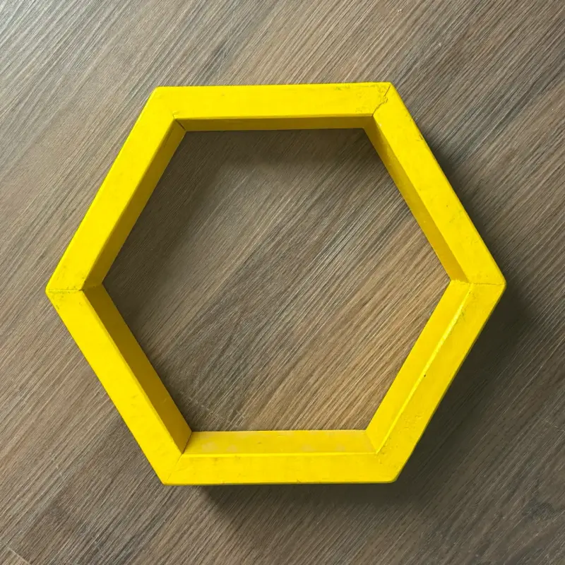 Estantes hexagonales de colores - 5