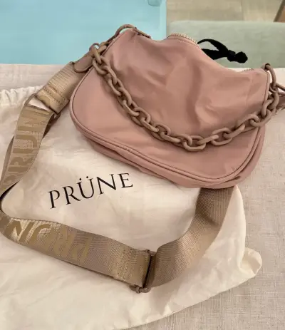 Bolso Prüne beige de nylon - miniatura 2