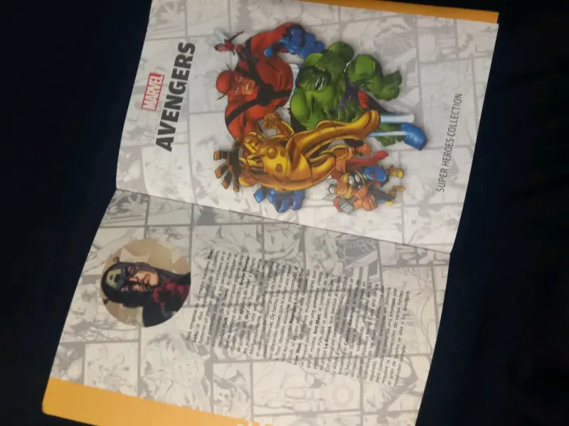 Libro Marvel Avengers Super Heroes Collection - 3