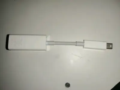 Adaptador thunderbolt a cable lan original - miniatura 6