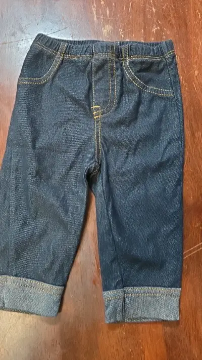 Pantalones de mezclilla para bebé - miniatura 1
