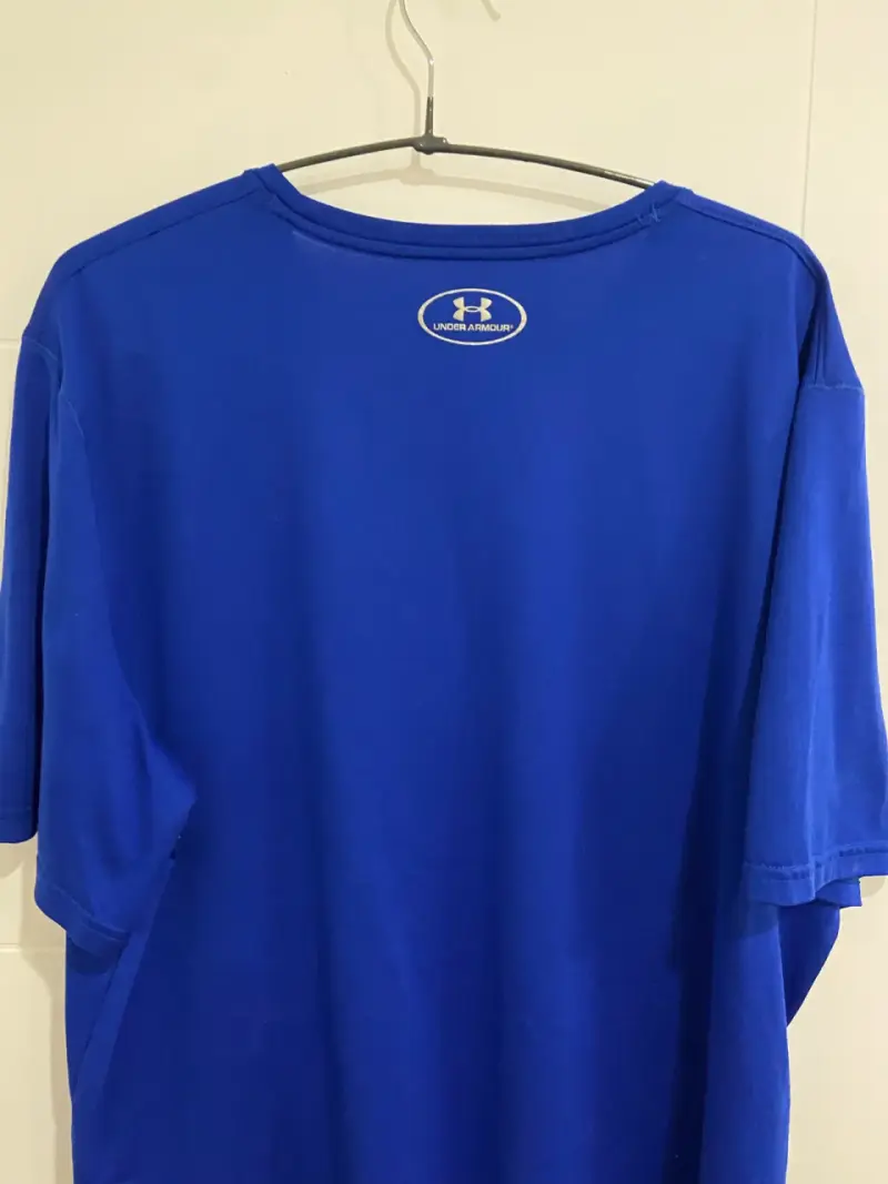 Polera azul Under Armour USF Soccer Talla L - 2